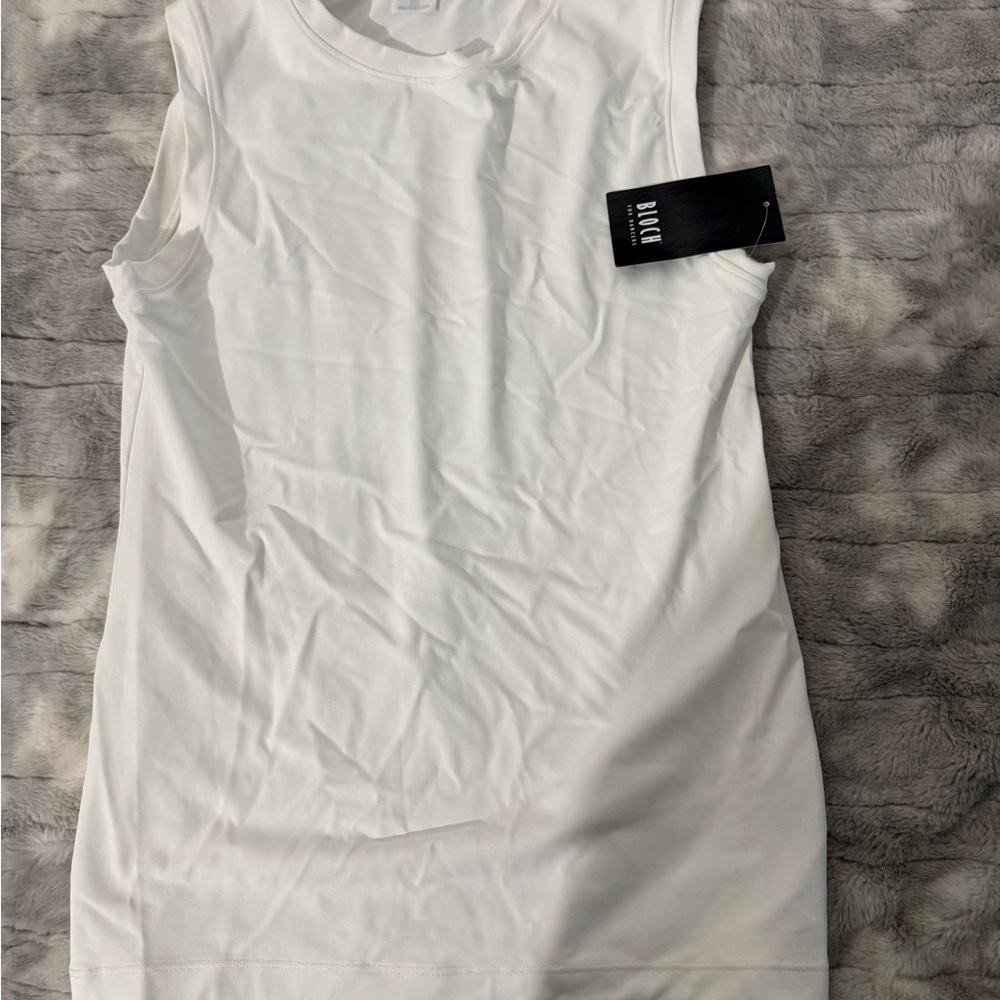 Bloch Classic White Tank Top
